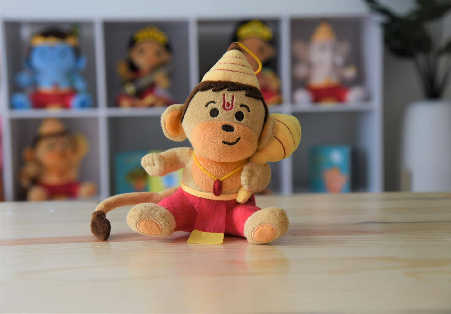 Baby Hanuman (Mini 7") Mantra Singing Plush Toy