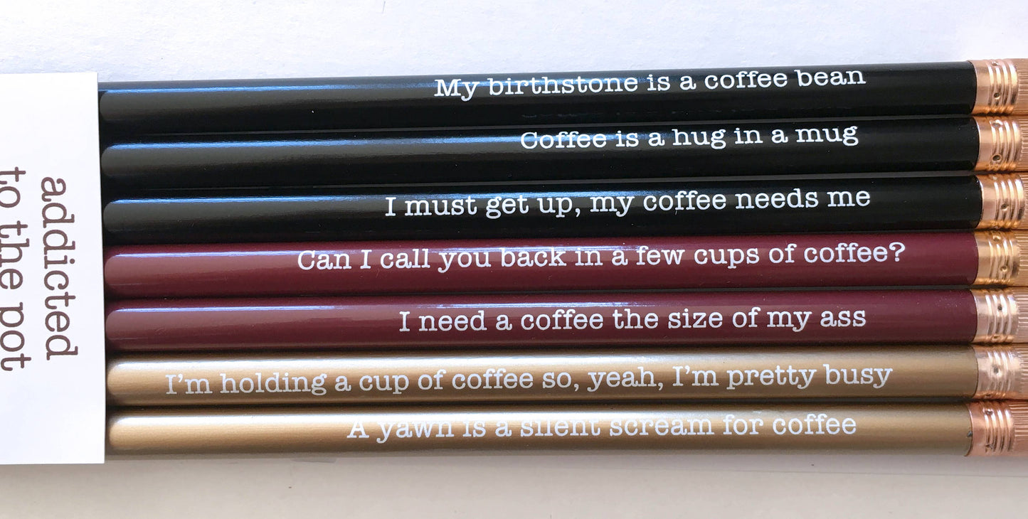 Pencil Set - Addicted To The Pot