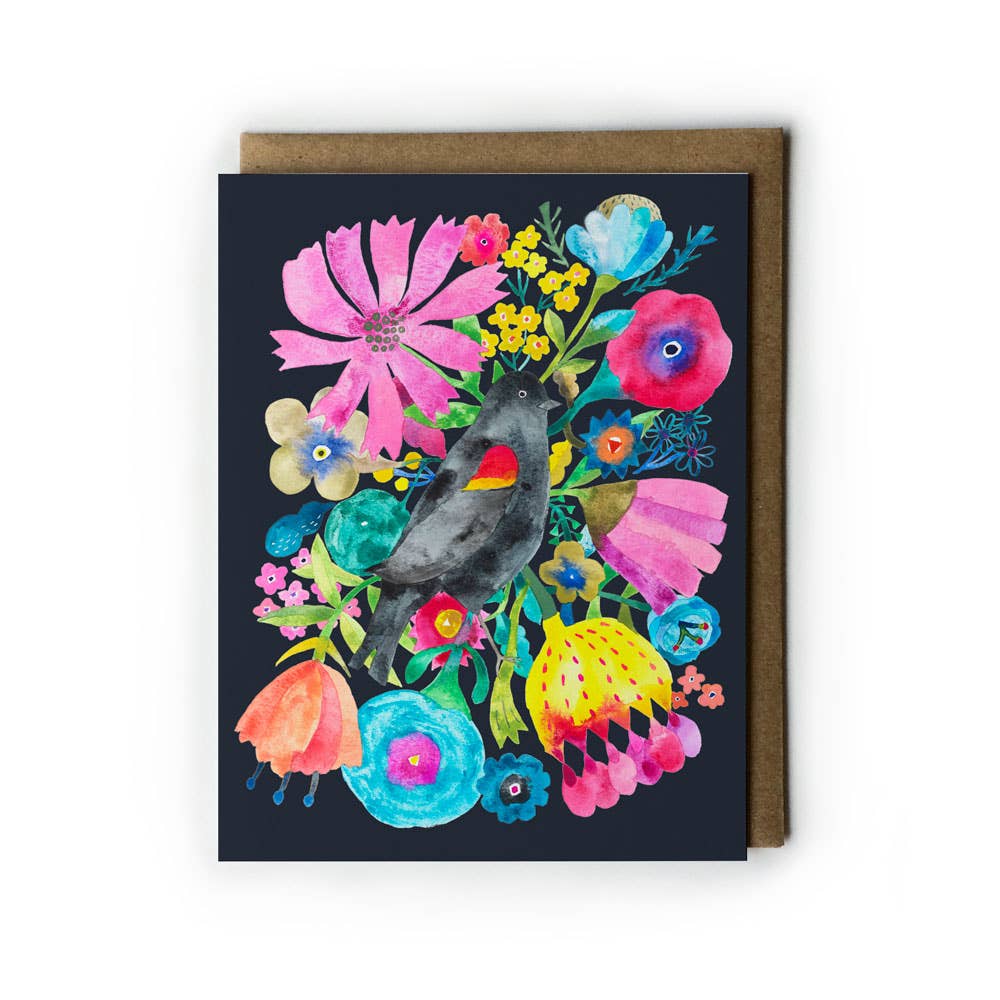 Blackbird Everyday Greeting Card