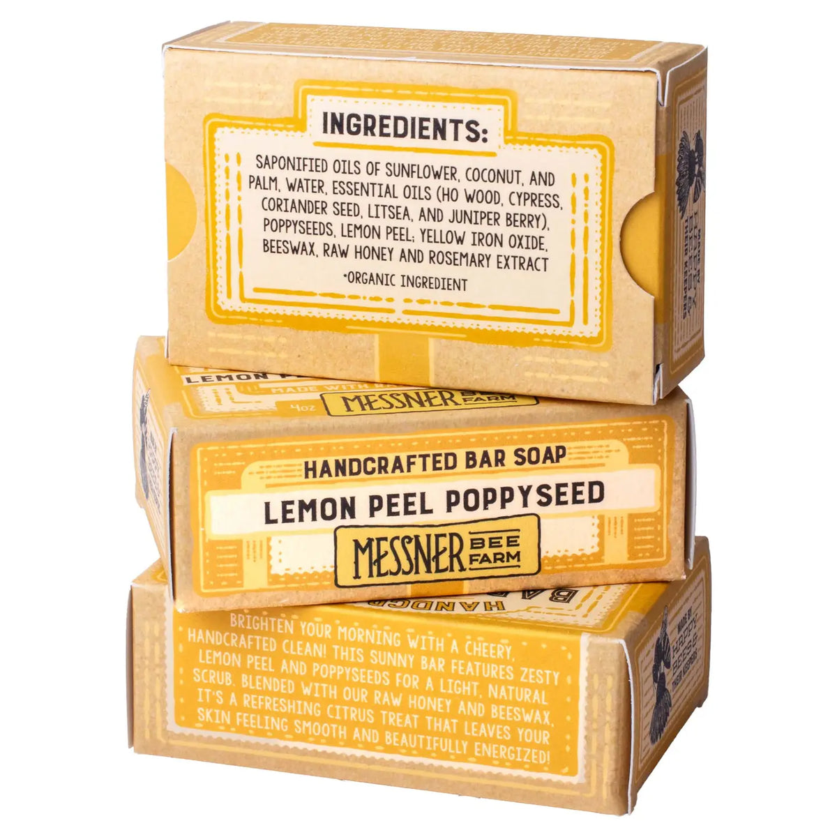 Messner Handcrafted Soap - Made with Raw Honey and Beeswax