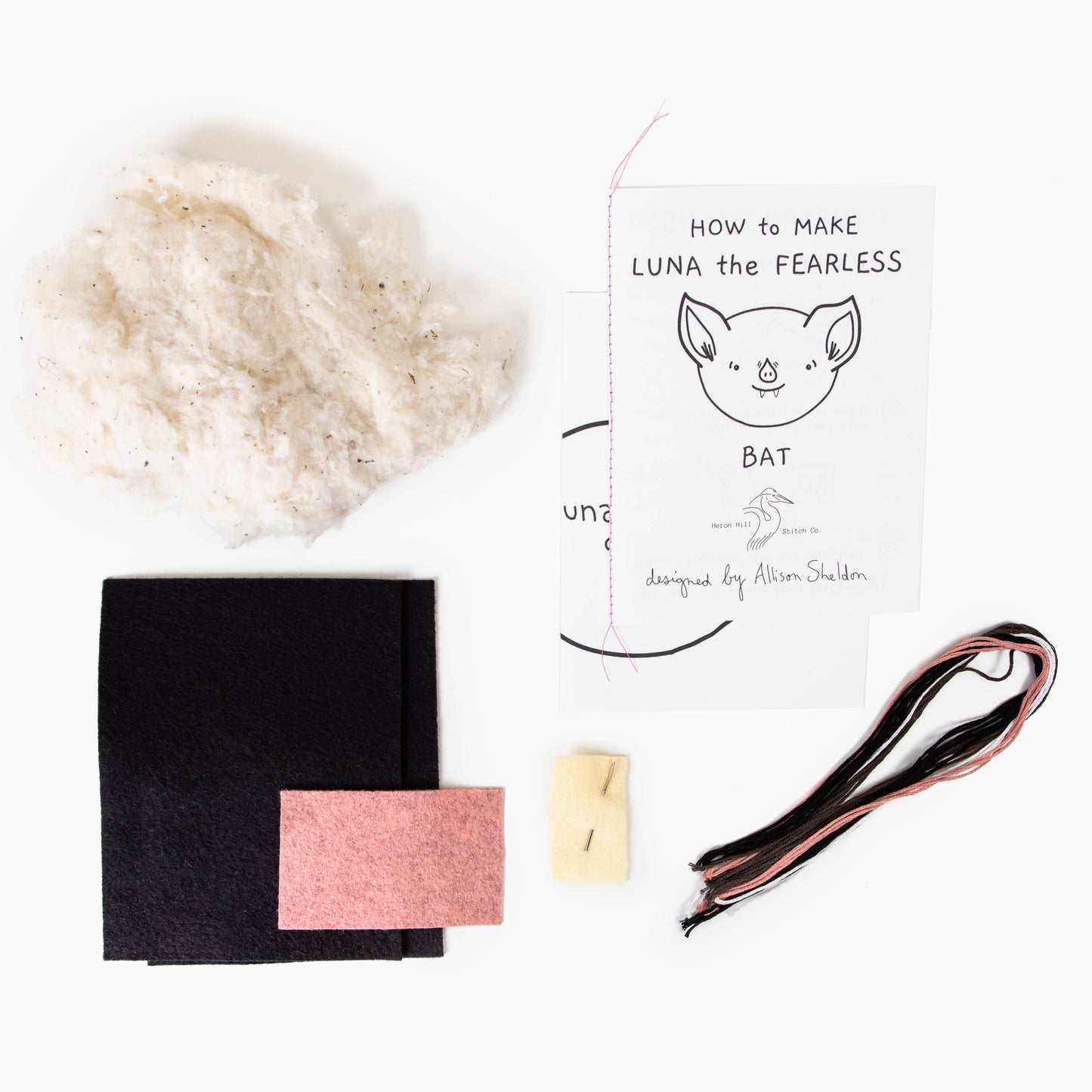 Luna the Fearless Bat - DIY Craft Kit