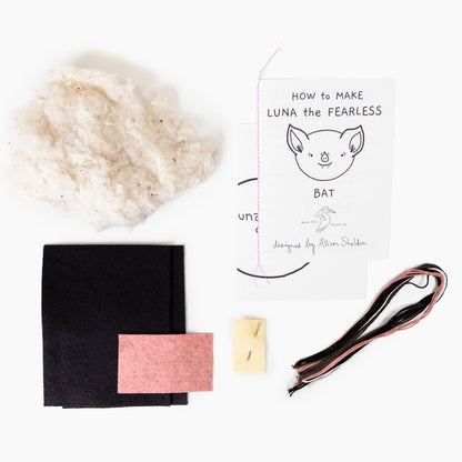 Luna the Fearless Bat - DIY Craft Kit