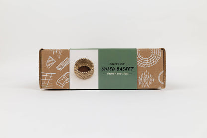 Basket Making Kit: Sisal and walnut