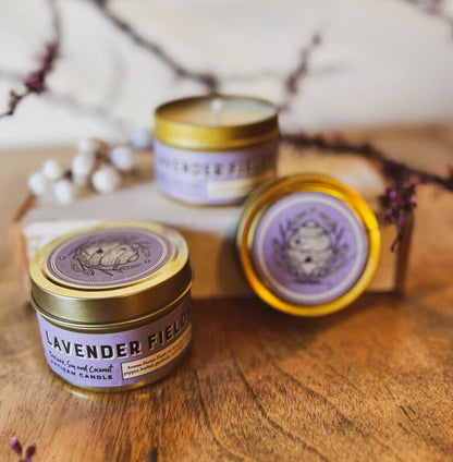 100% Beeswax Candle (4oz. Tin)
