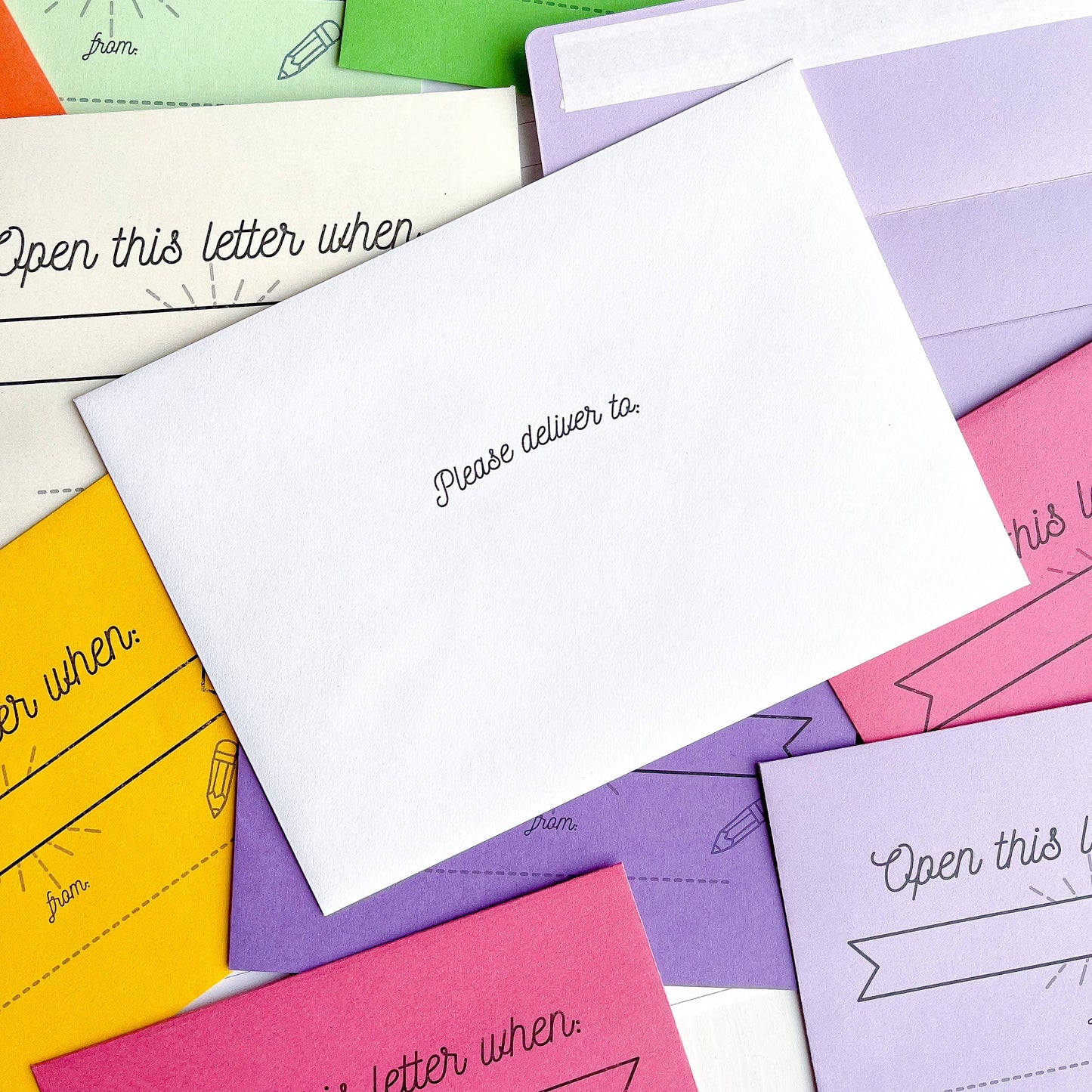 "Open This When" Letter Writing Kit