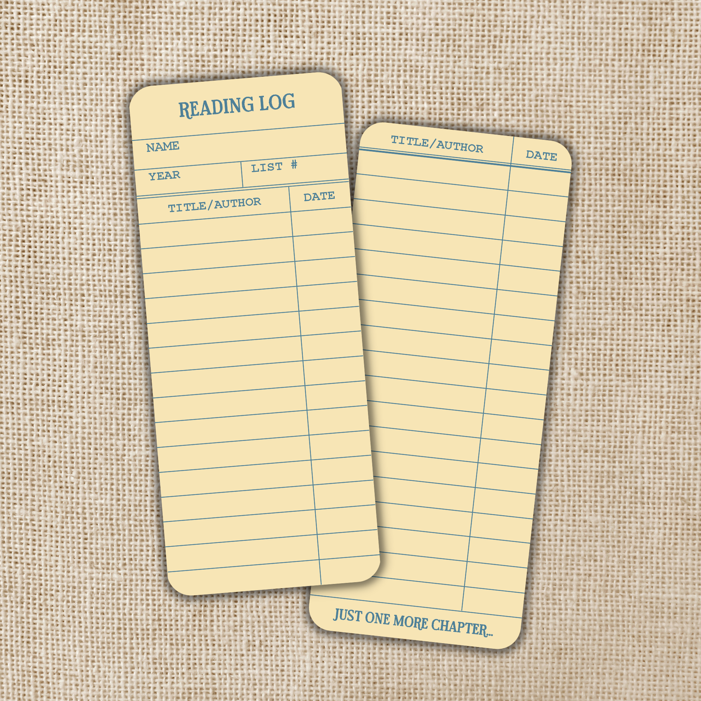 Paper Bookmarks - Kingdom of Threads