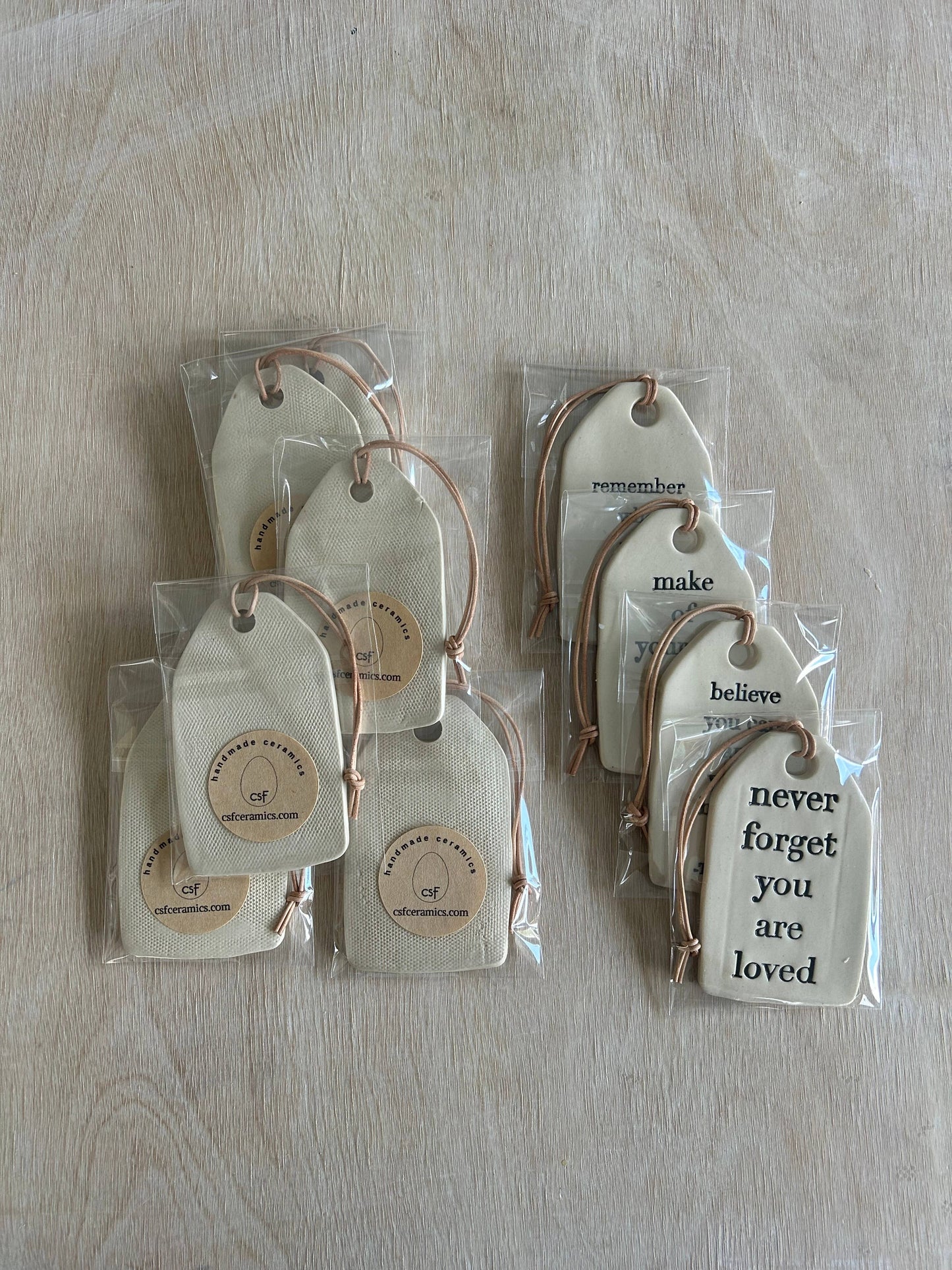 Ceramic Quote Tag: be truthful