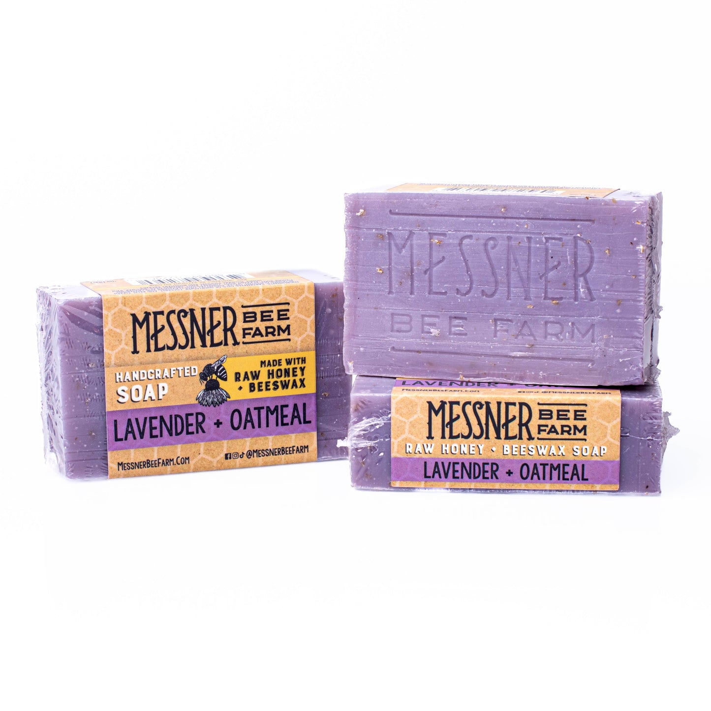Messner Handcrafted Soap - Made with Raw Honey and Beeswax
