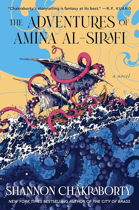 The Adventures of Amina al-Sirafi: A new fantasy series set a thousand years before The City of Brass cover image