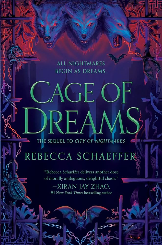 Cage of Dreams: A Great Fall and Halloween Read for Teens (City of Nightmares Duology, 2) cover image