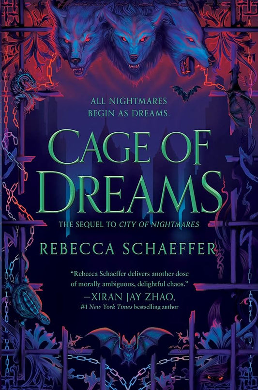 Cage of Dreams: A Great Fall and Halloween Read for Teens (City of Nightmares Duology, 2) cover image