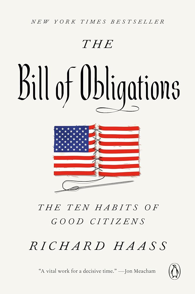 The Bill of Obligations: The Ten Habits of Good Citizens cover image