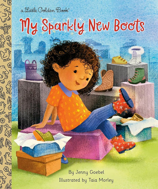 My Sparkly New Boots (Little Golden Book) cover image