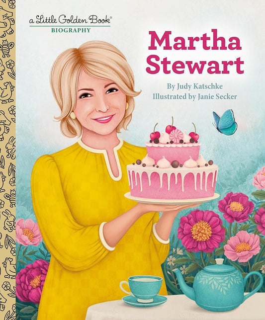 Martha Stewart: A Little Golden Book Biography (Little Golden Book Biographies) cover image