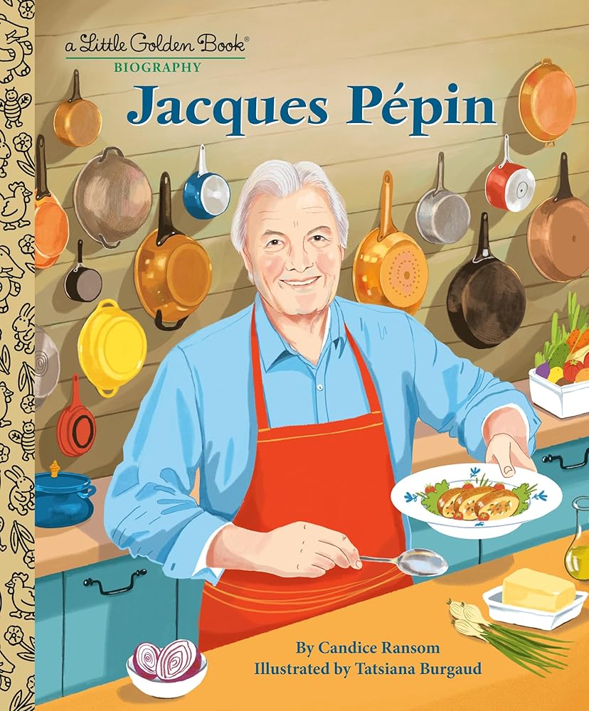 Jacques Pépin: A Little Golden Book Biography cover image