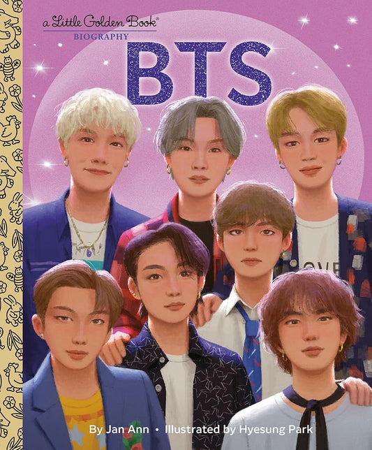 BTS: A Little Golden Book Biography (Little Golden Book Biographies) cover image