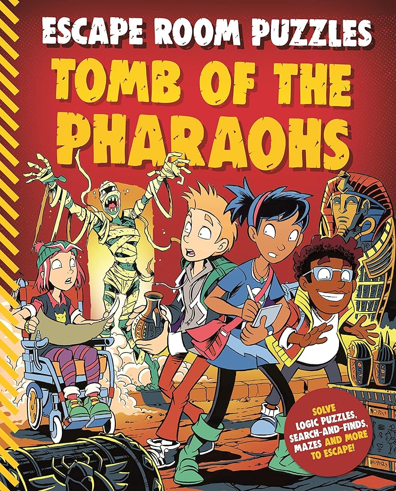 Escape Room Puzzles: Tomb of the Pharaohs cover image