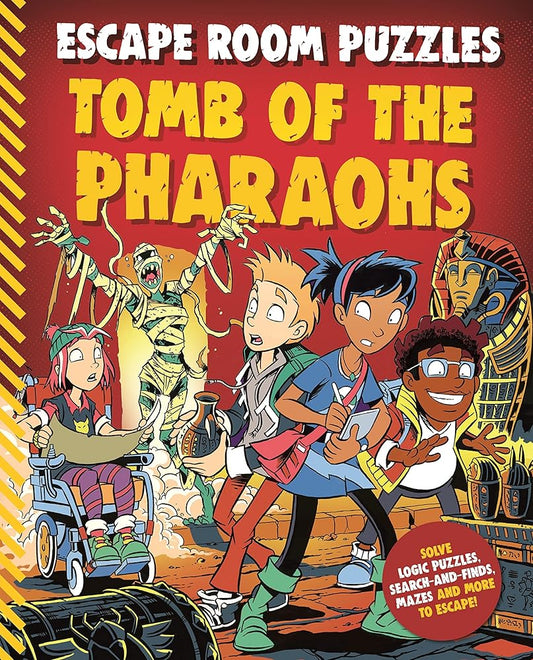 Escape Room Puzzles: Tomb of the Pharaohs cover image