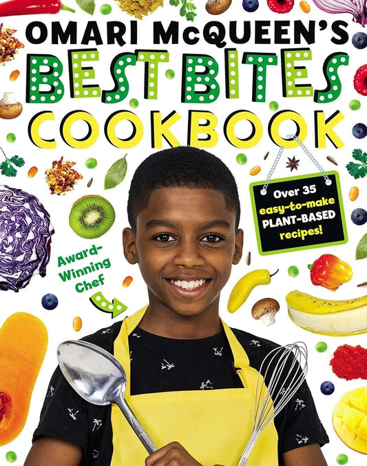 Omari McQueen's Best Bites Cookbook cover image
