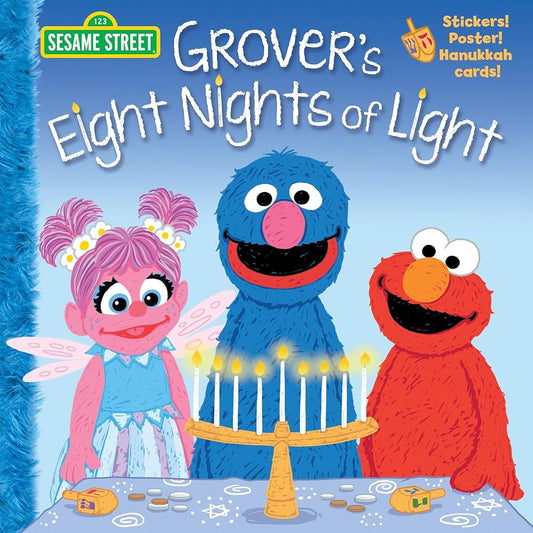 Grover's Eight Nights of Light (Sesame Street) (Pictureback) cover image