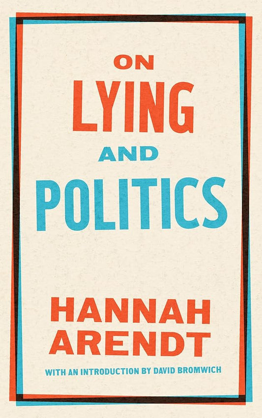 On Lying and Politics: A Library of America Special Publication cover image