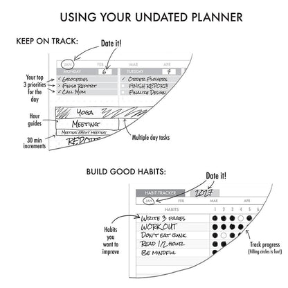 The Undated Planner