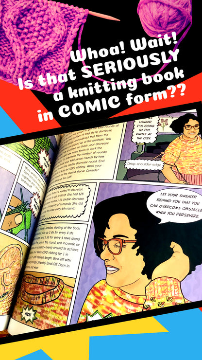 Knitstrips: The World’s First Comic-Strip Knitting Book- Alice Ormsbee Beltran and Karen Kim Mar