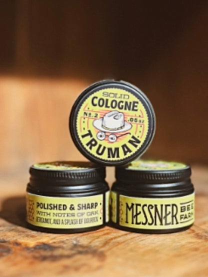 Solid Cologne & Perfume - Handmade with beeswax - Messner Bee Farm