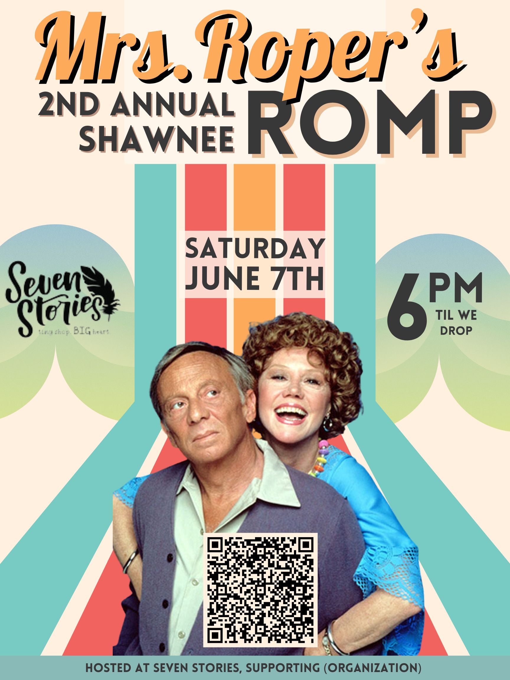 2nd Annual Mrs. Roper Romp in Downtown Shawnee! – Shop7Stories