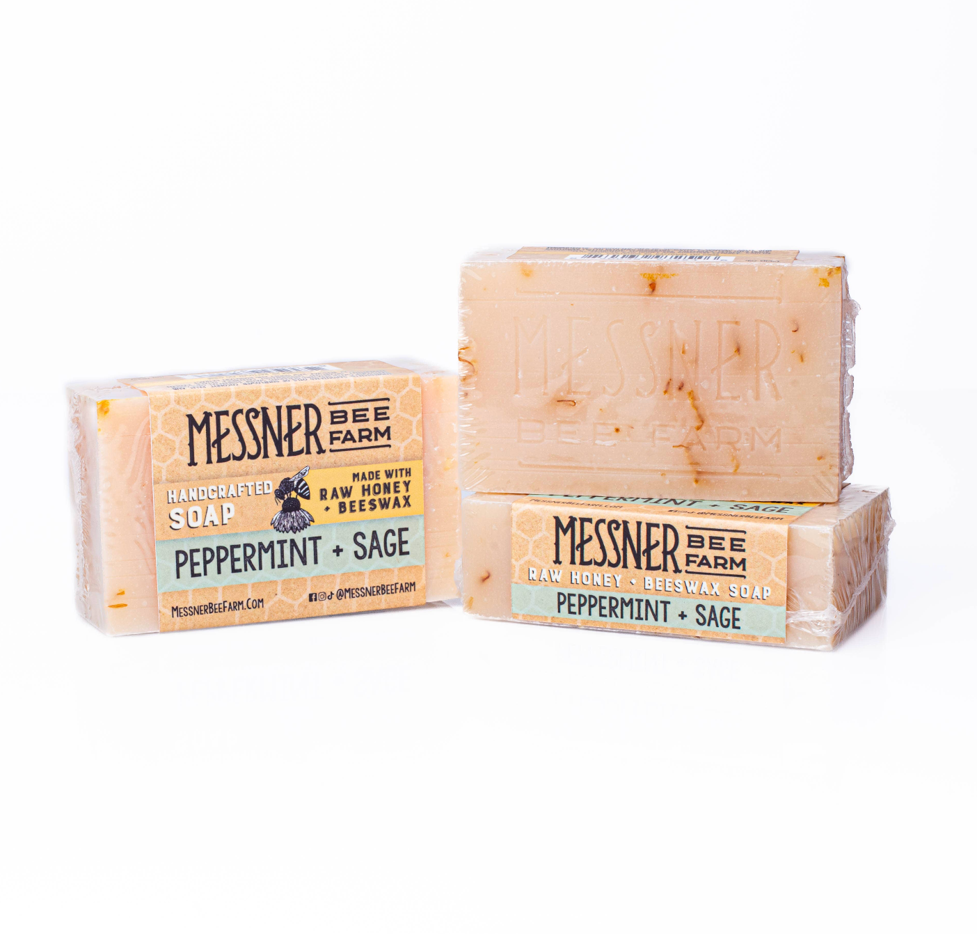 Messner Handcrafted Soap - Made with Raw Honey and Beeswax