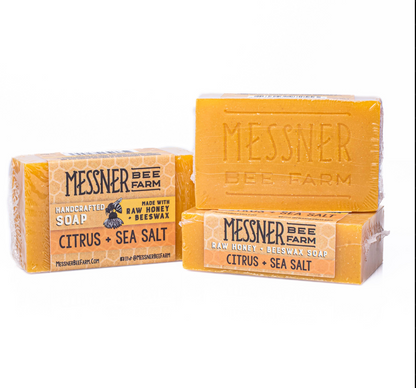 Messner Handcrafted Soap - Made with Raw Honey and Beeswax