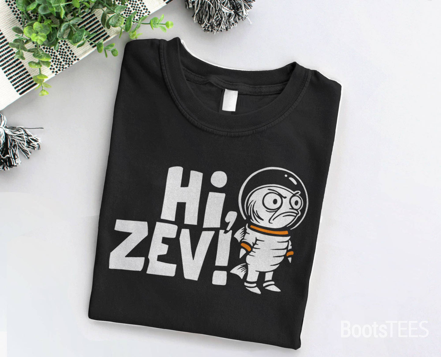Hi Zev Shirt: Dungeon Crawler Carl Princess Donut Quote Tee: Navy Blue / Unisex XL