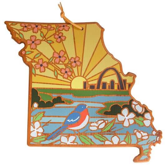 Missouri Cutting Board with Artwork by Summer Stokes