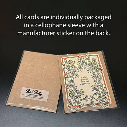 First of All, I’m a Delight - Funny Angry Greeting Card