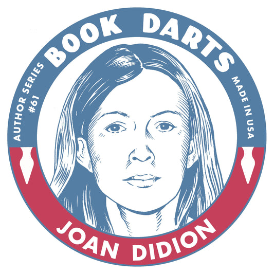 Tin Book Dart - Author Series #61 - Joan Didion: Mixed