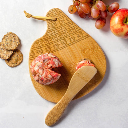 Tonga Serving Board and Spreader Knife Gift Set