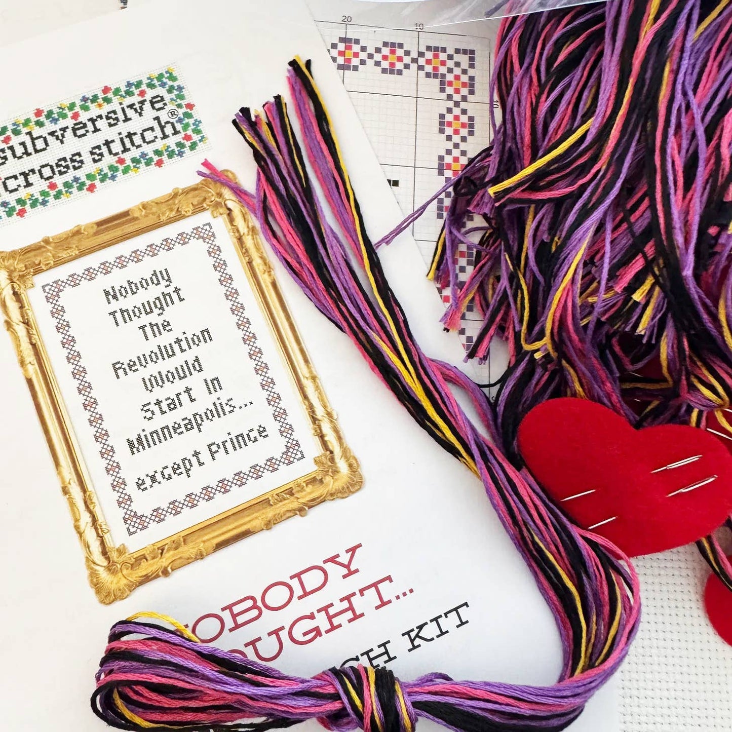 Nobody Thought the Revolution - Deluxe Cross Stitch Kit
