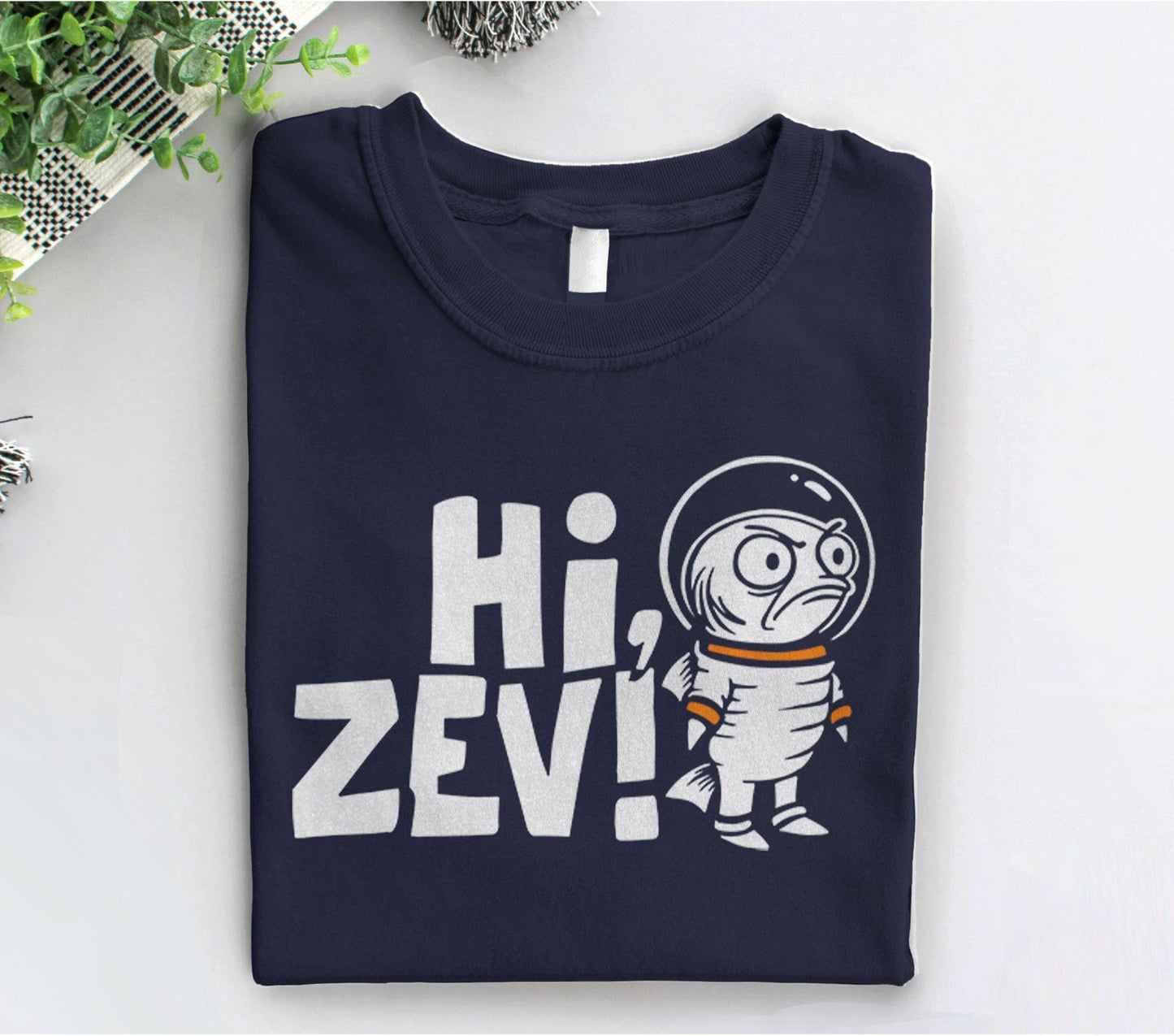 Hi Zev Shirt: Dungeon Crawler Carl Princess Donut Quote Tee: Navy Blue / Unisex XL