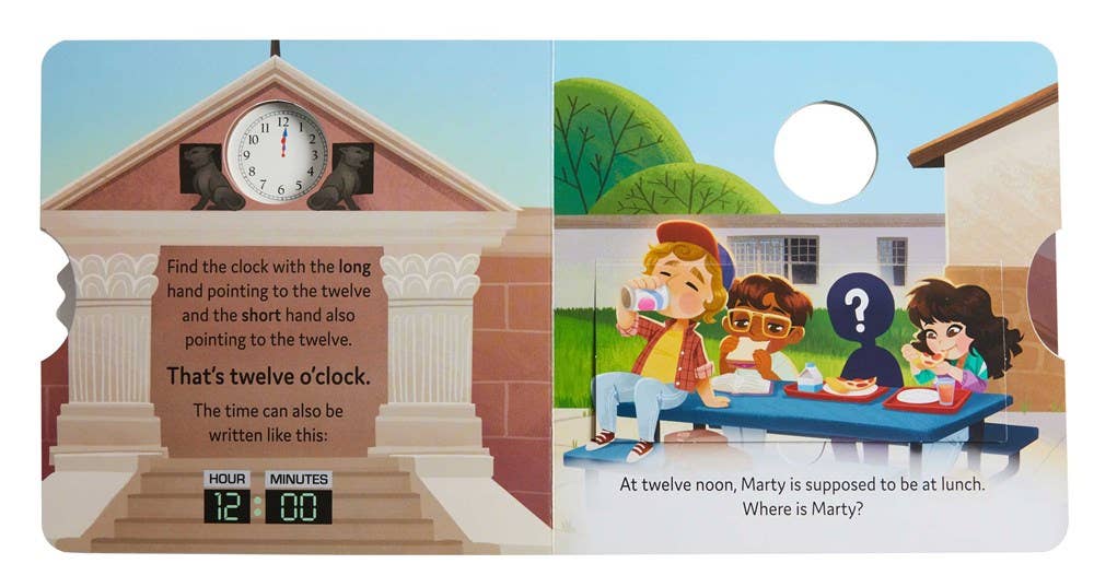 Back To The Future: Telling Time w/ Marty McFly (Board Book)