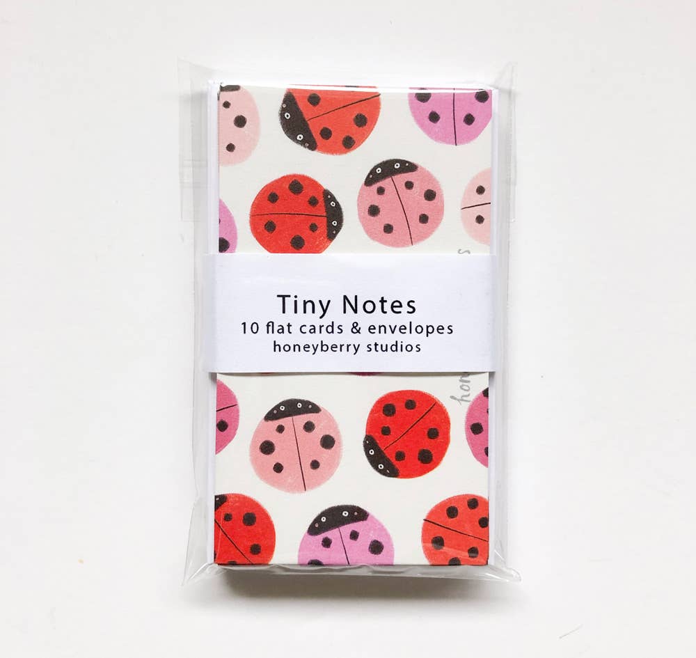 Lady Bug Tiny Notes