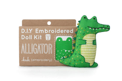 Alligator - Embroidery Kit