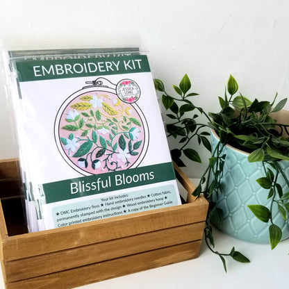 Blissful Blooms Beginner Embroidery Kit