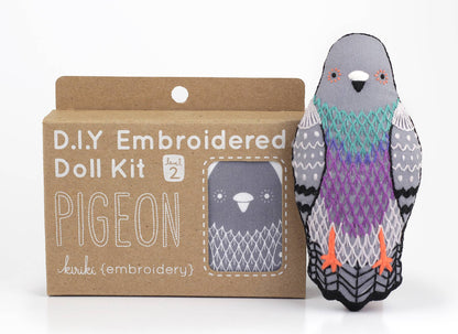 Pigeon - Embroidery Kit