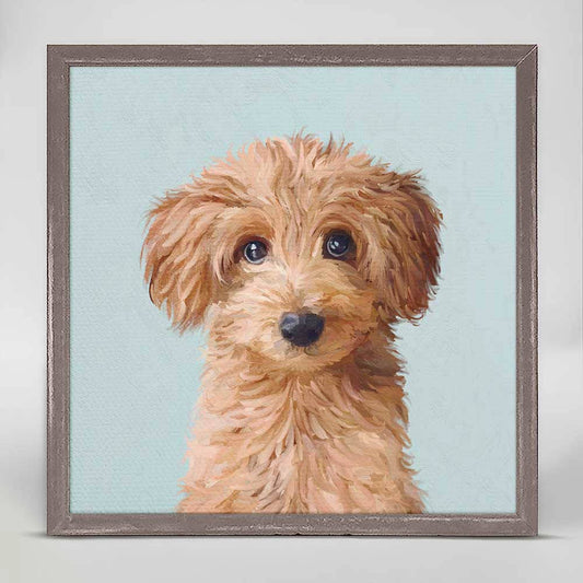 Best Friend - Irish Doodle by Cathy Walters Framed Canvas