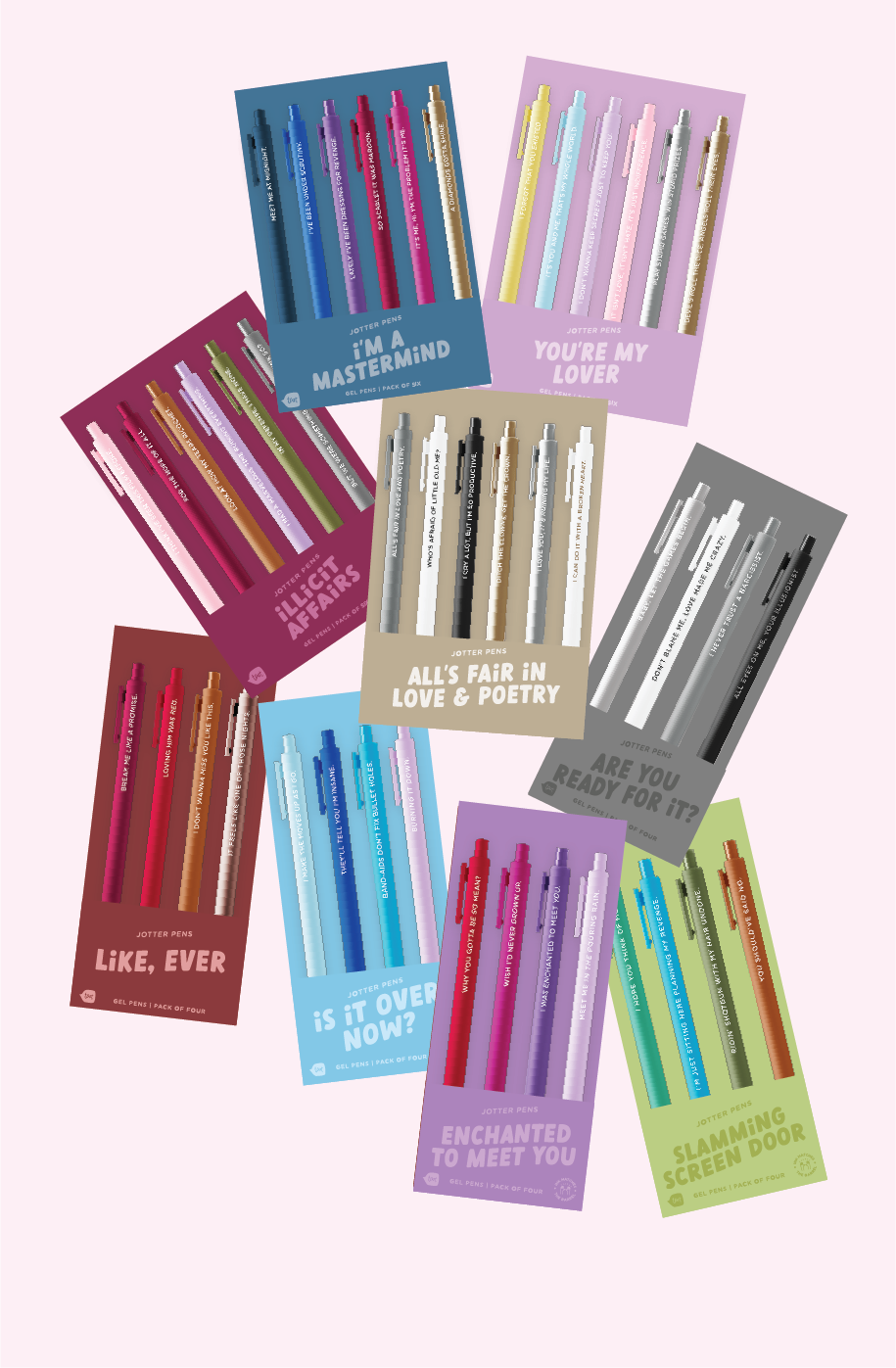 Swiftie Gel Pens: You Belong With Me (Fearless)