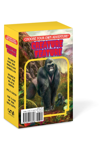 Creature Feature Box, Children's Book Set  - Choose Your Own Adventure