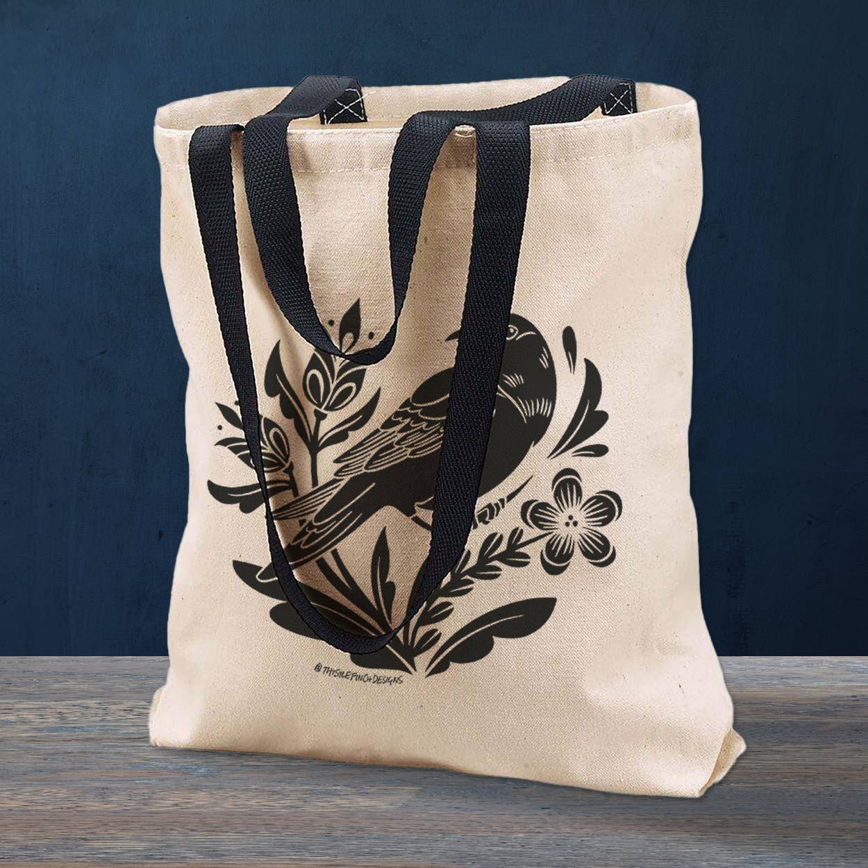 Crow Distelfink PA Dutch Tote Bag