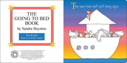 Going to Bed Book by Sandra Boynton: Board Books; 16 pages / English