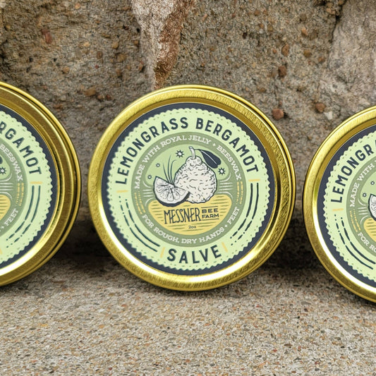 Beeswax and Royal Jelly Salve - Lemongrass Bergamot