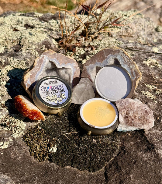 Solid Perfume - Stardust - Handmade with Beeswax *NEW SCENT*